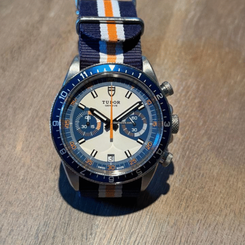 Tudor Heritage Chrono Blue