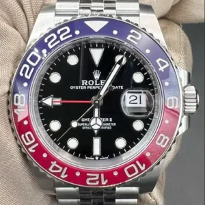 Rolex GMT-Master II "Pepsi" 40mm Black Dial Red & Blue Cerachrom Bezel Jubilee Bracelet 126710BLRO | 2025 Full Set — Now a Discontinued Icon