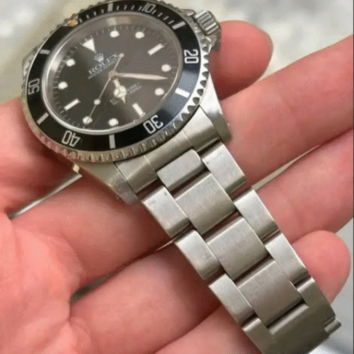 Rolex Submariner No-Date 40mm Black Tritium Dial Oyster Bracelet 14060 “U Serial” | 1997 Full Set