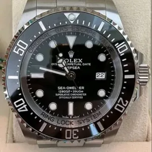Rolex Sea-Dweller Deepsea 44mm Black Dial Black Cerachrom Bezel Oyster Bracelet 126660 | 2021 Full Set — "The Balanced Beast"