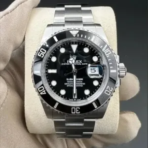 Rolex Submariner Date 41mm Black Dial Black Cerachrom Bezel Oyster Bracelet 126610LN | 2026 New — Stickers Retained Full Set